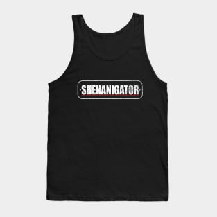 Shenanigator , St Patrik's Day Merch Tank Top